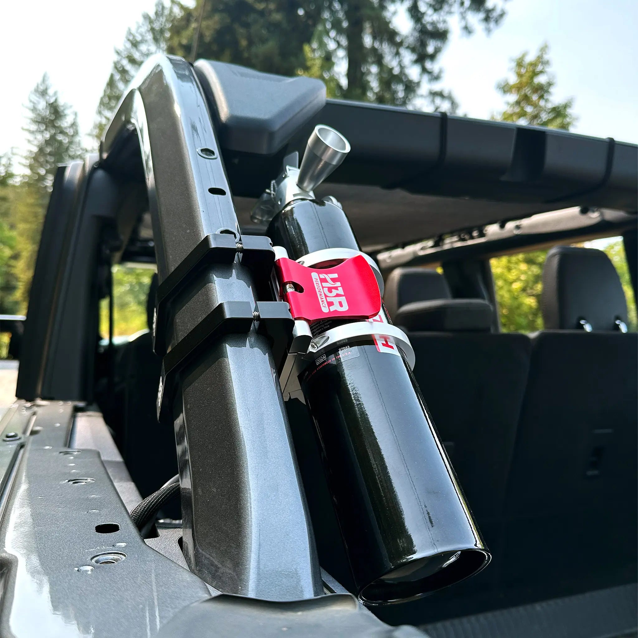 Ford Bronco Fire Extinguisher Roll Bar Mount (four-door)