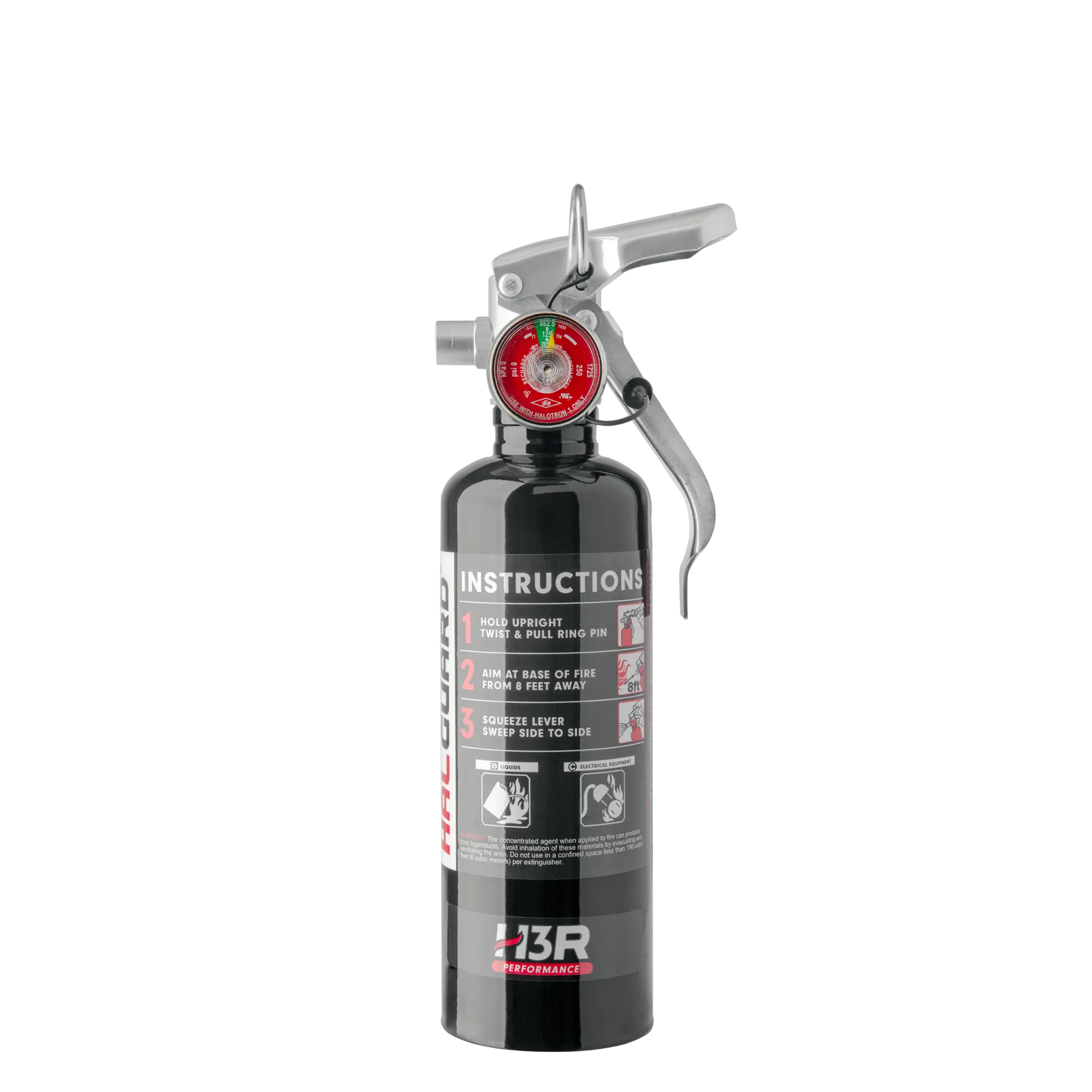 HalGuard Clean Agent Car Fire Extinguisher - 1.4 lb.