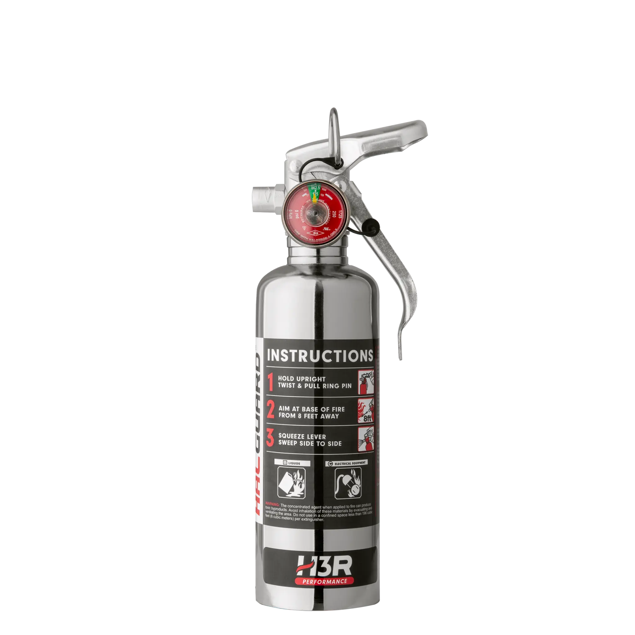 HalGuard Clean Agent Car Fire Extinguisher - 1.4 lb.