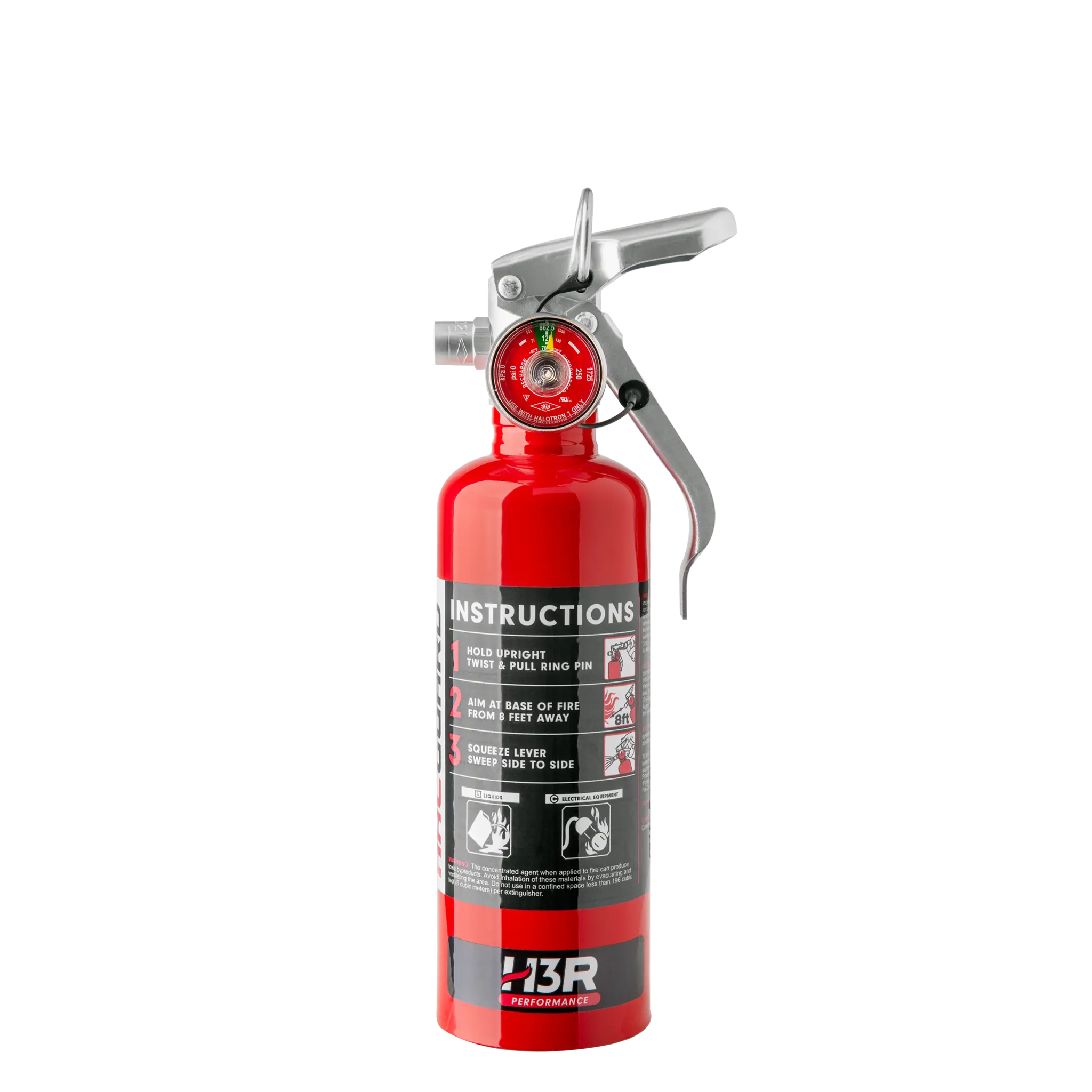 HalGuard Clean Agent Car Fire Extinguisher - 1.4 lb.