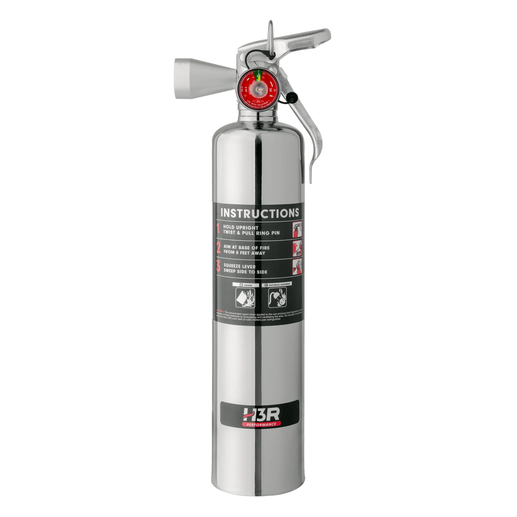 HalGuard Clean Agent Car Fire Extinguisher - 2.5 lb.