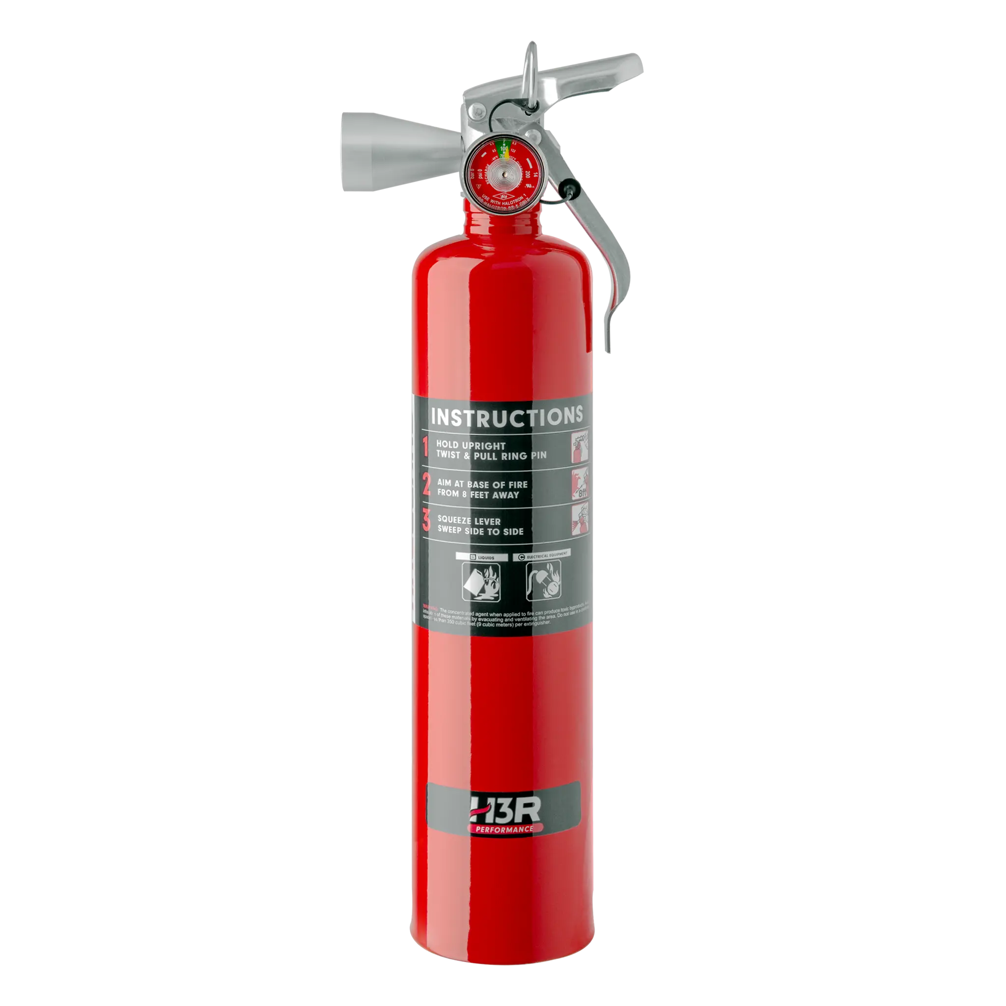 HalGuard Clean Agent Car Fire Extinguisher - 2.5 lb.