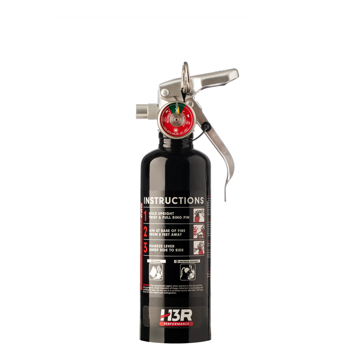 HalGuard PRO Halon Clean Agent Car Fire Extinguisher - 1.25 lb.