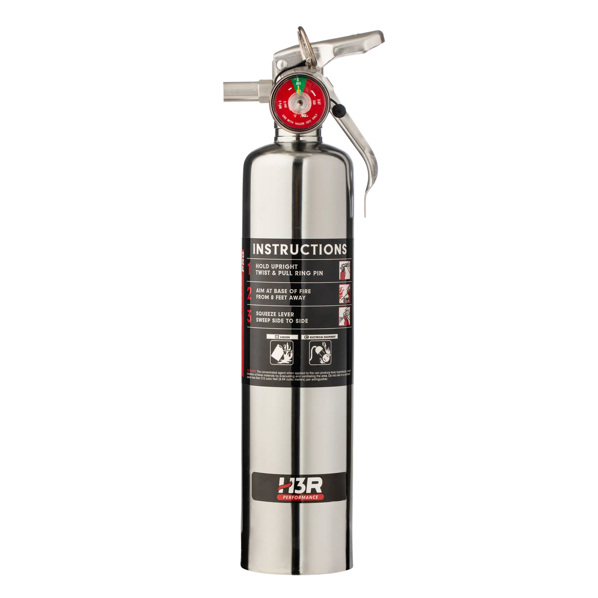 HalGuard PRO Halon Clean Agent Car Fire Extinguisher - 2.5 lb.