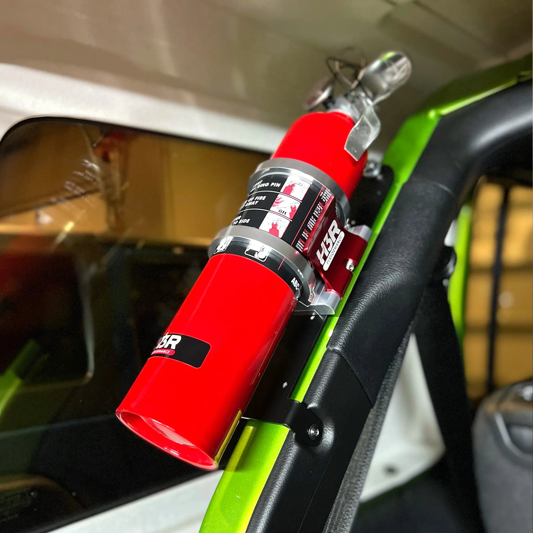 Jeep Wrangler JL Fire Extinguisher Mount (Driver’s side - left)