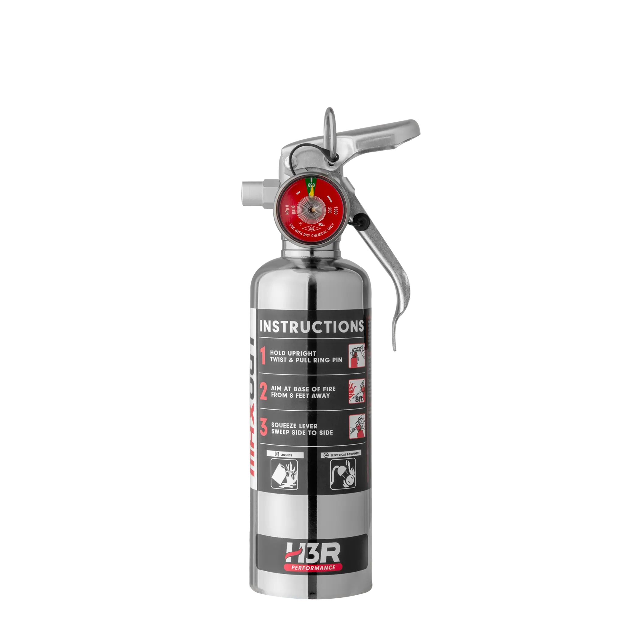 MaxOut Dry Chemical Car Fire Extinguisher - 1.0 lb.