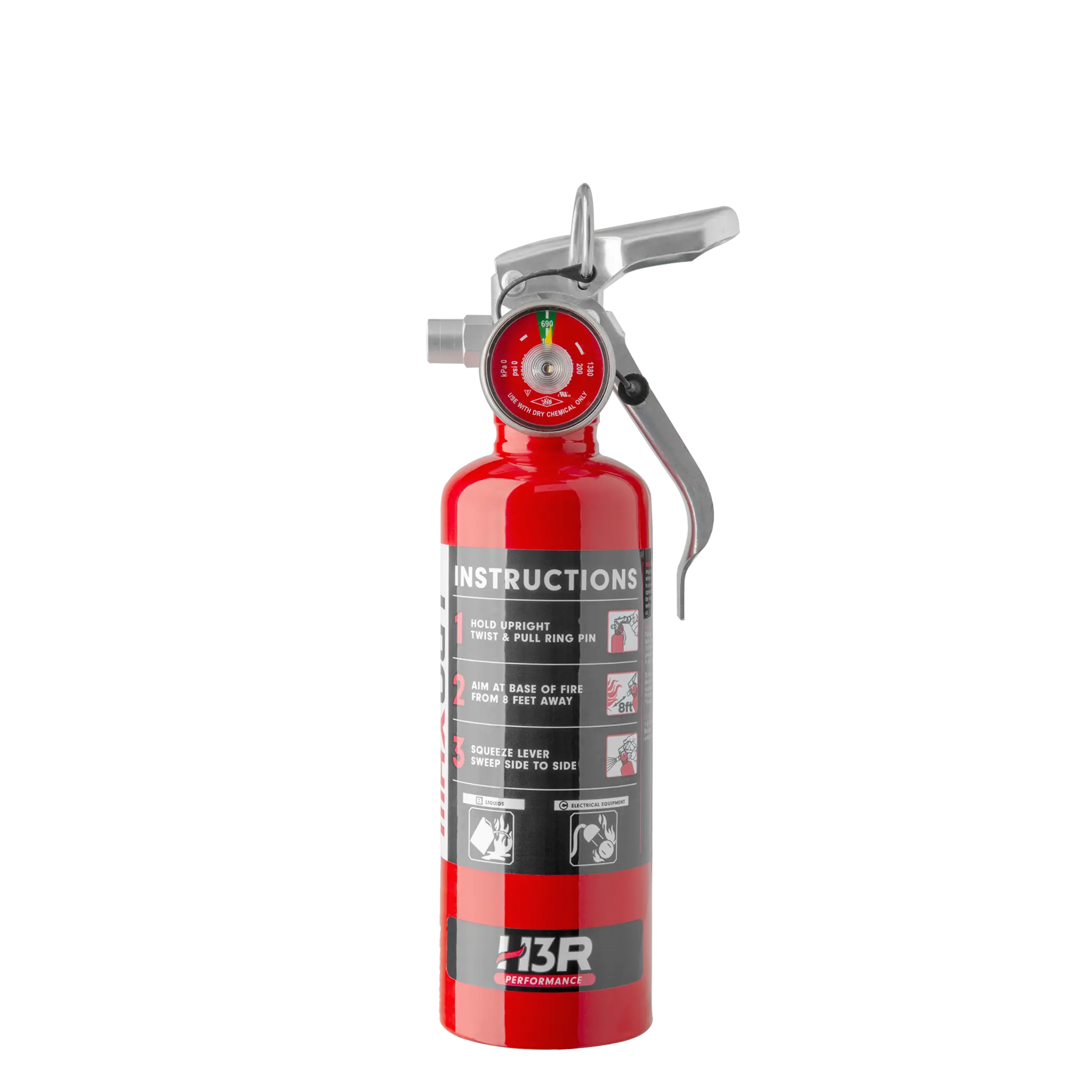 MaxOut Dry Chemical Car Fire Extinguisher - 1.0 lb.