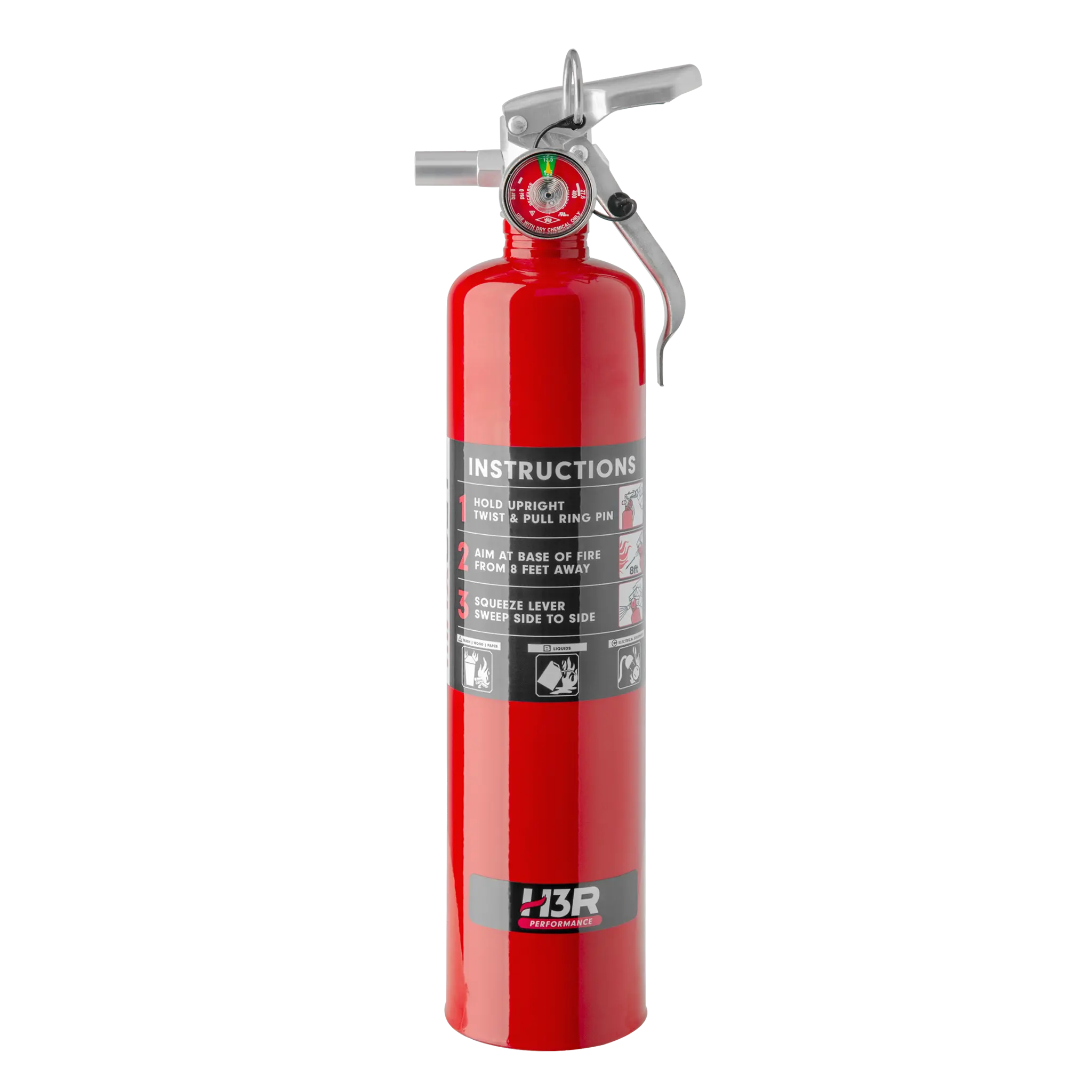 MaxOut Dry Chemical Car Fire Extinguisher - 2.5 lb.